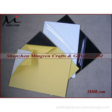 0.2MM-2.0 MM Black and White Self Flush Mount Photo Book Album PVC Sheets